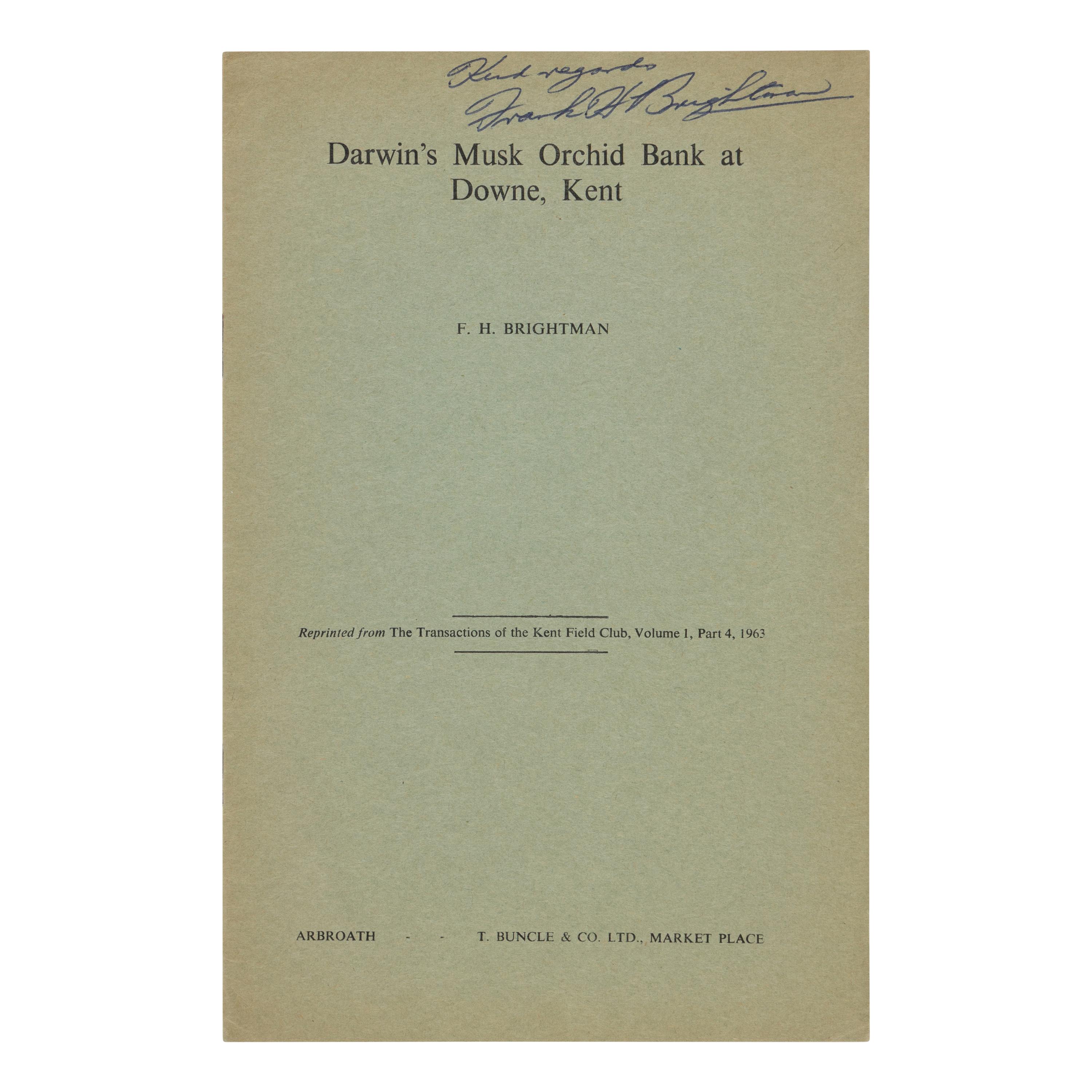 [Barlow, Nora (1885-1989), her copies]. A small library of works on Charles Darwin from the collection of his granddaughter, Nora Barlow.