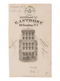 [CIVIL WAR]. A Disgusted Secesh (Leaving Dixie) . New York: E. Anthony.