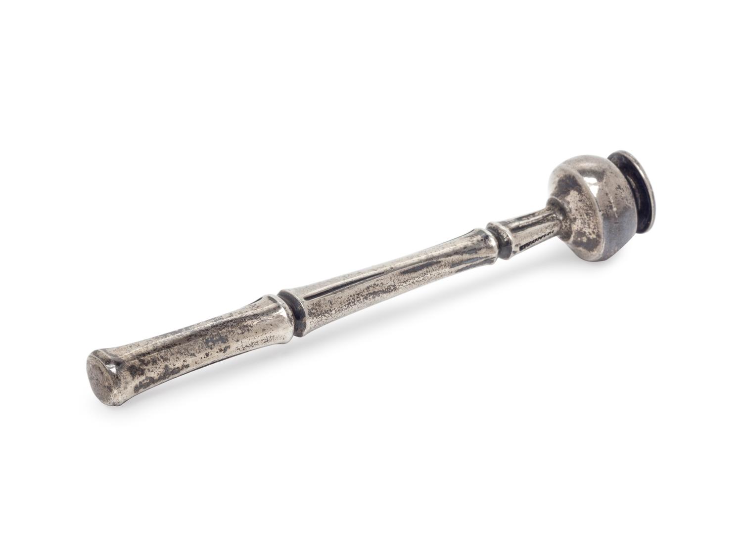 A Sterling Silver Bamboo Motif Phone Dialer, Tiffany & Co.,