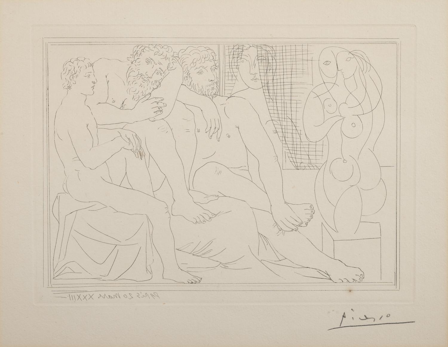 Sculpteurs, Modèles et Sculpture ( from La Suite Vollard)