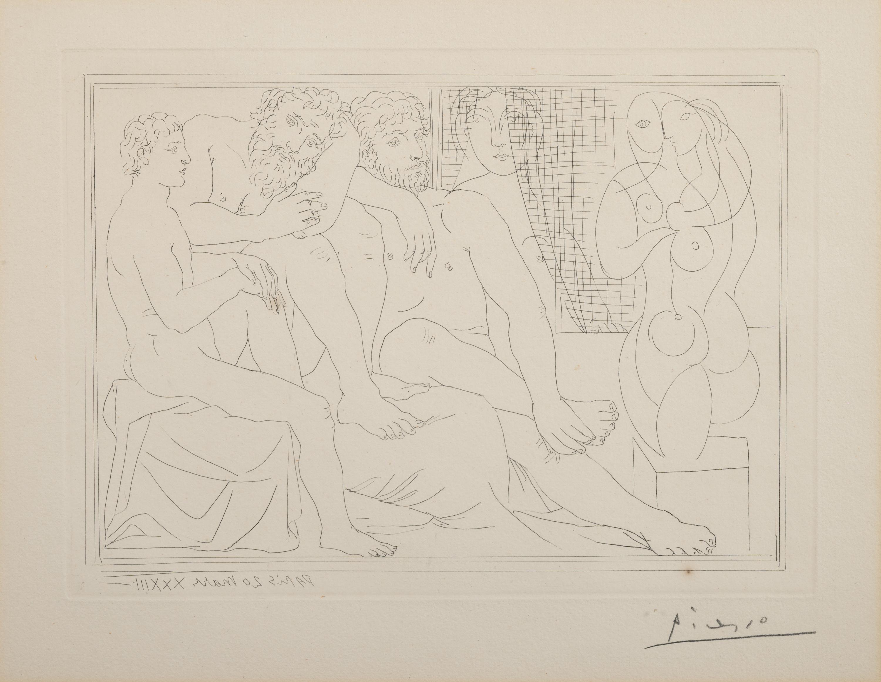 Sculpteurs, Modèles et Sculpture ( from La Suite Vollard)