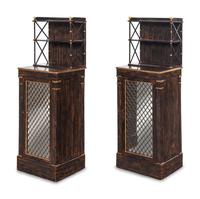 A Pair of Regency Grain-Painted Chiffoniers