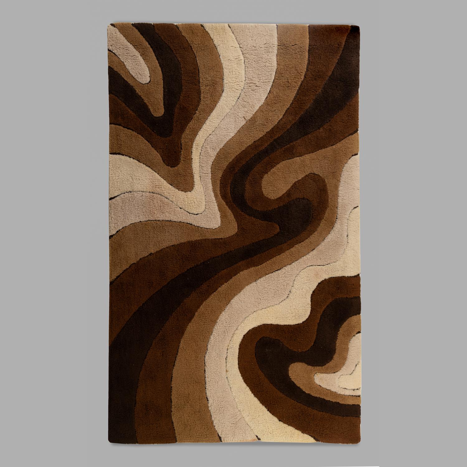 Hooked rug, c. 1980
