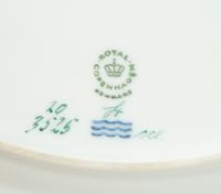 A Royal Copenhagen Flora Danica Porcelain Round Platter
