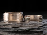 Navajo Sterling Silver Cuff Bracelets