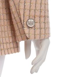 Chanel Pink Windowpane Jacket, Spring 1998