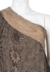 Zandra Rhodes Pleated Dress with Wrap, 1970s-80s