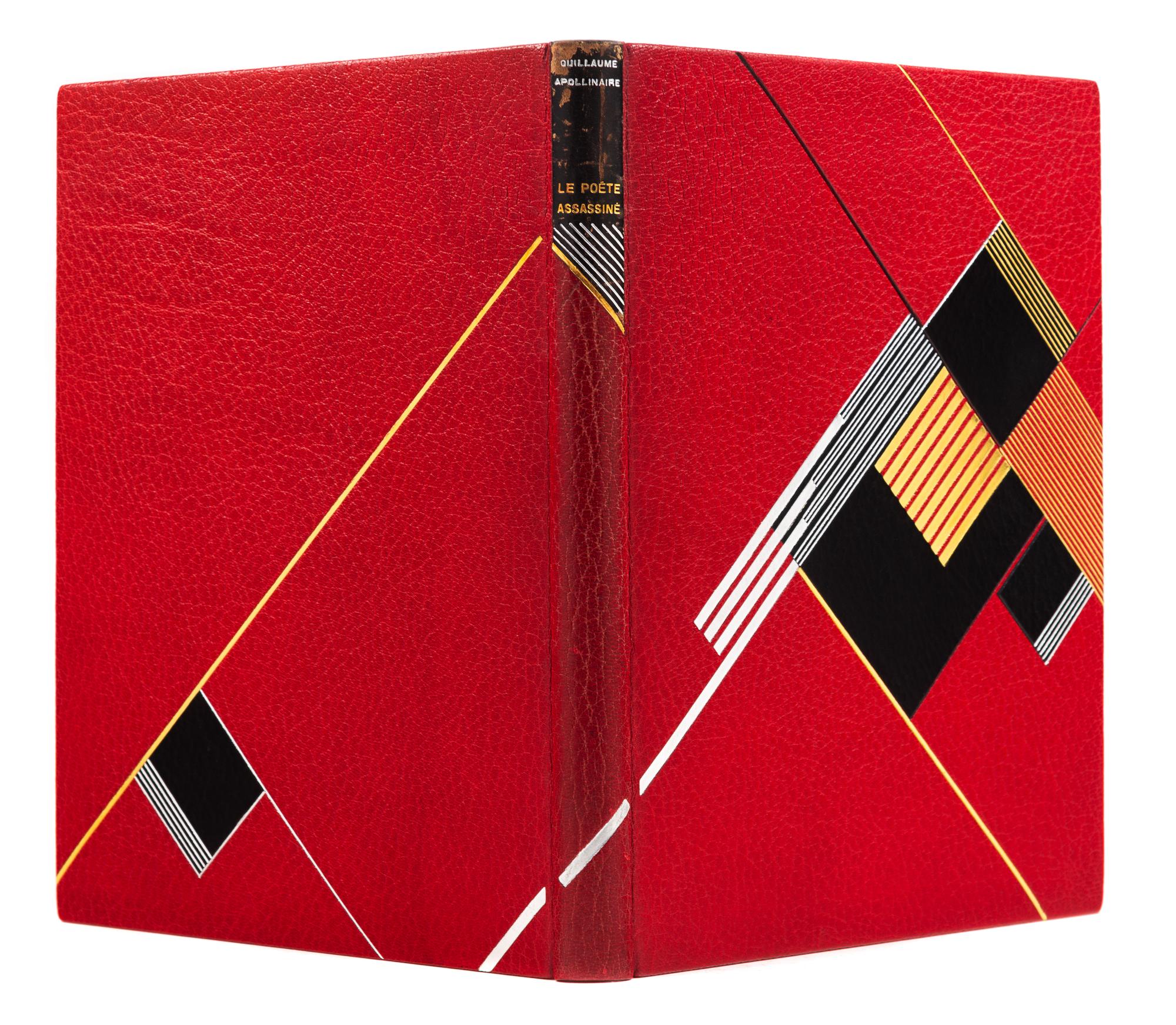 [BINDINGS]. [LÉOTARD, GENEVIÈVE - BINDER]. A group of 2 works in fine Art Deco bindings by Léotard.