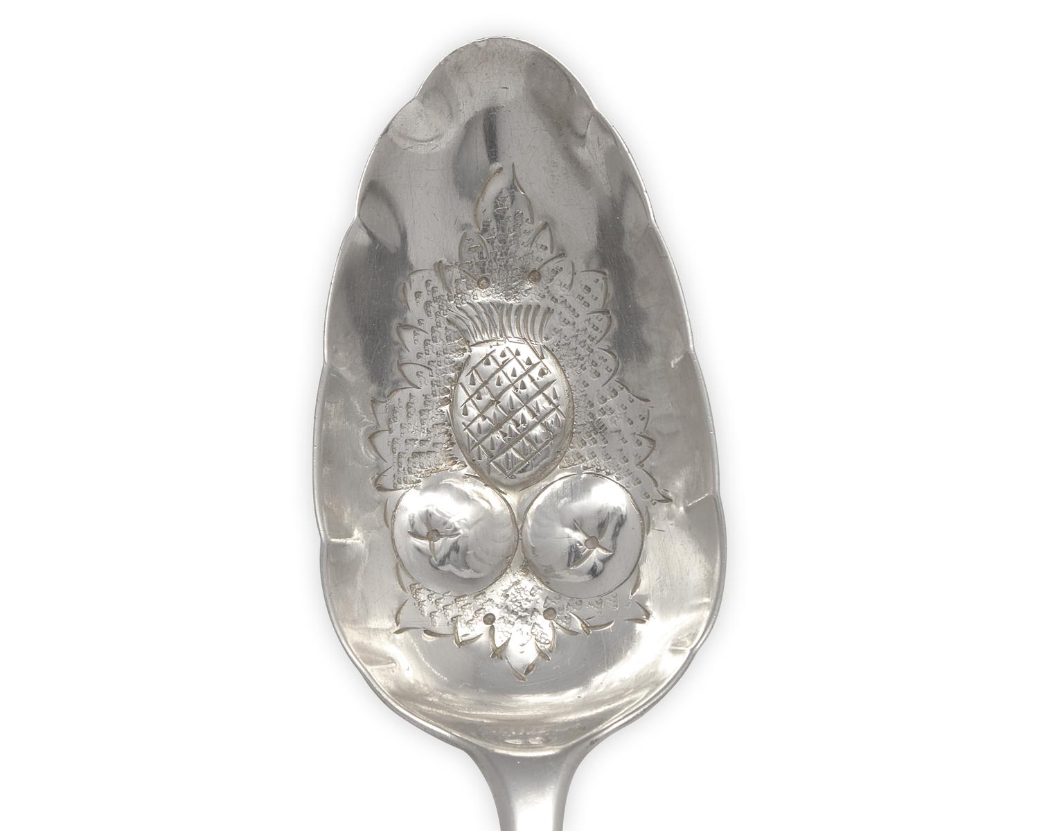 An Edwardian Silver Footed Reticulated Bowl