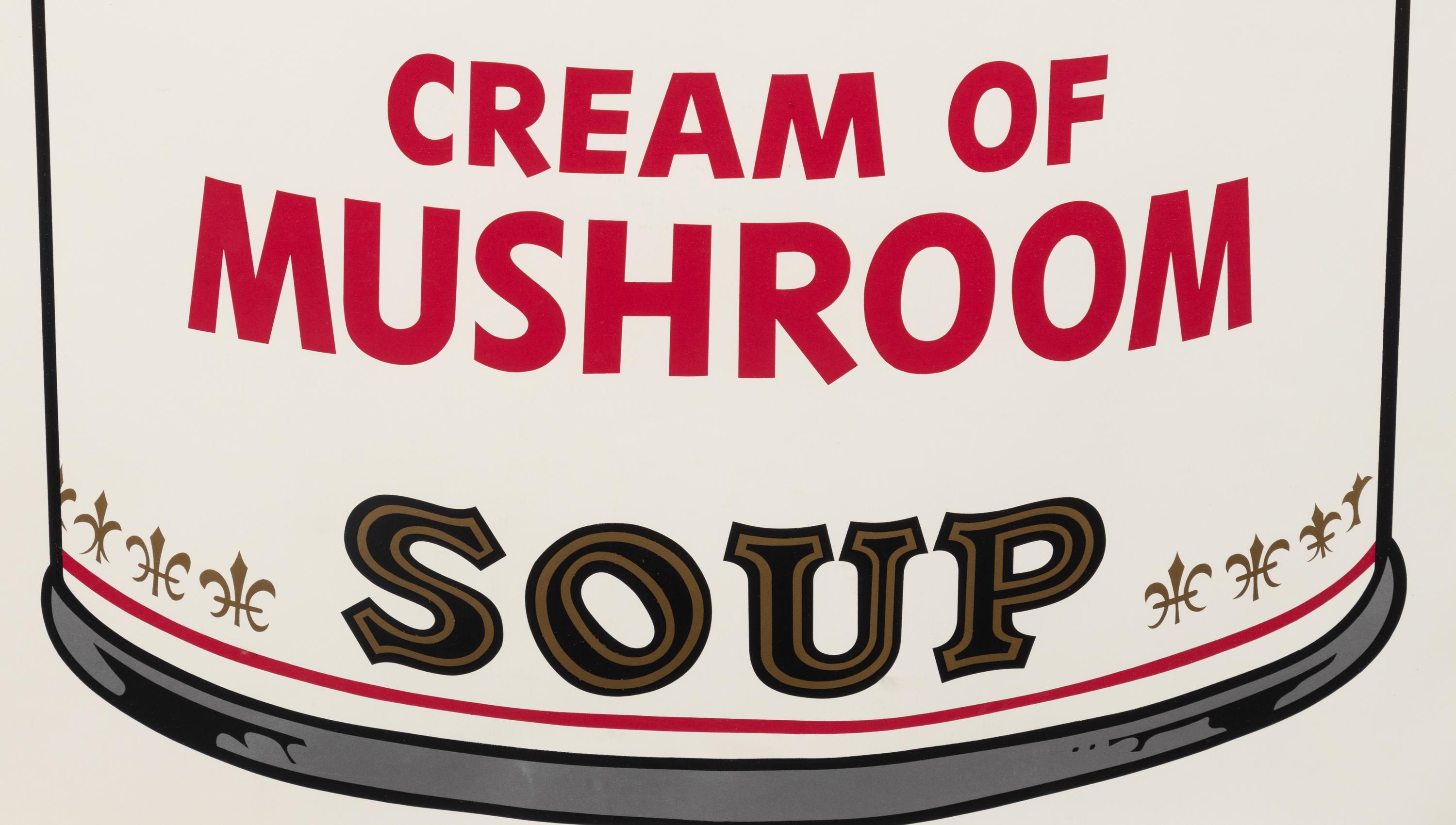 Campbell's Soup I: Cream of Mushroom