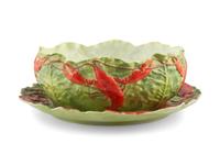A Collection of Royal Bayreuth Lobster Table Wares