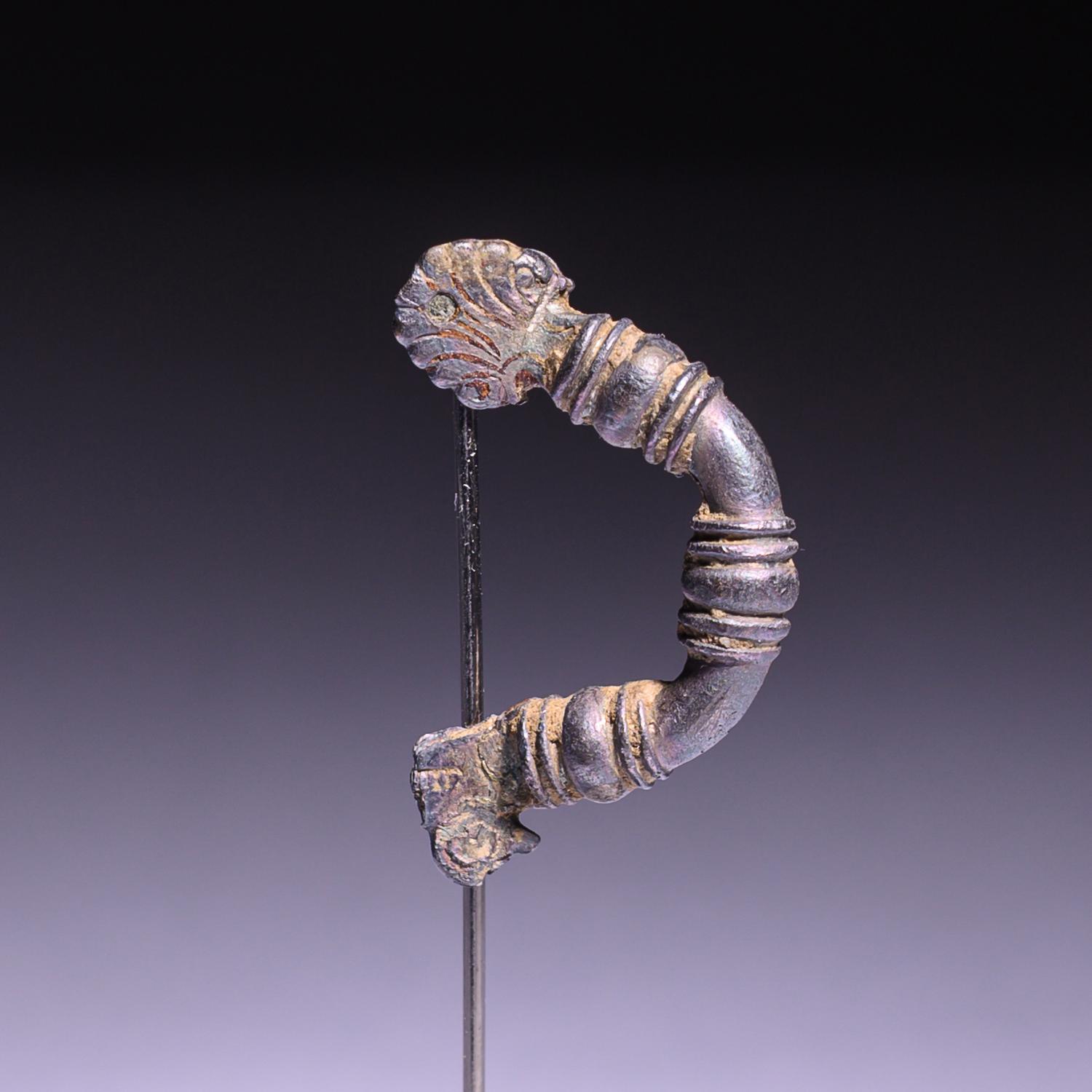 A Greek Bronze Fibula