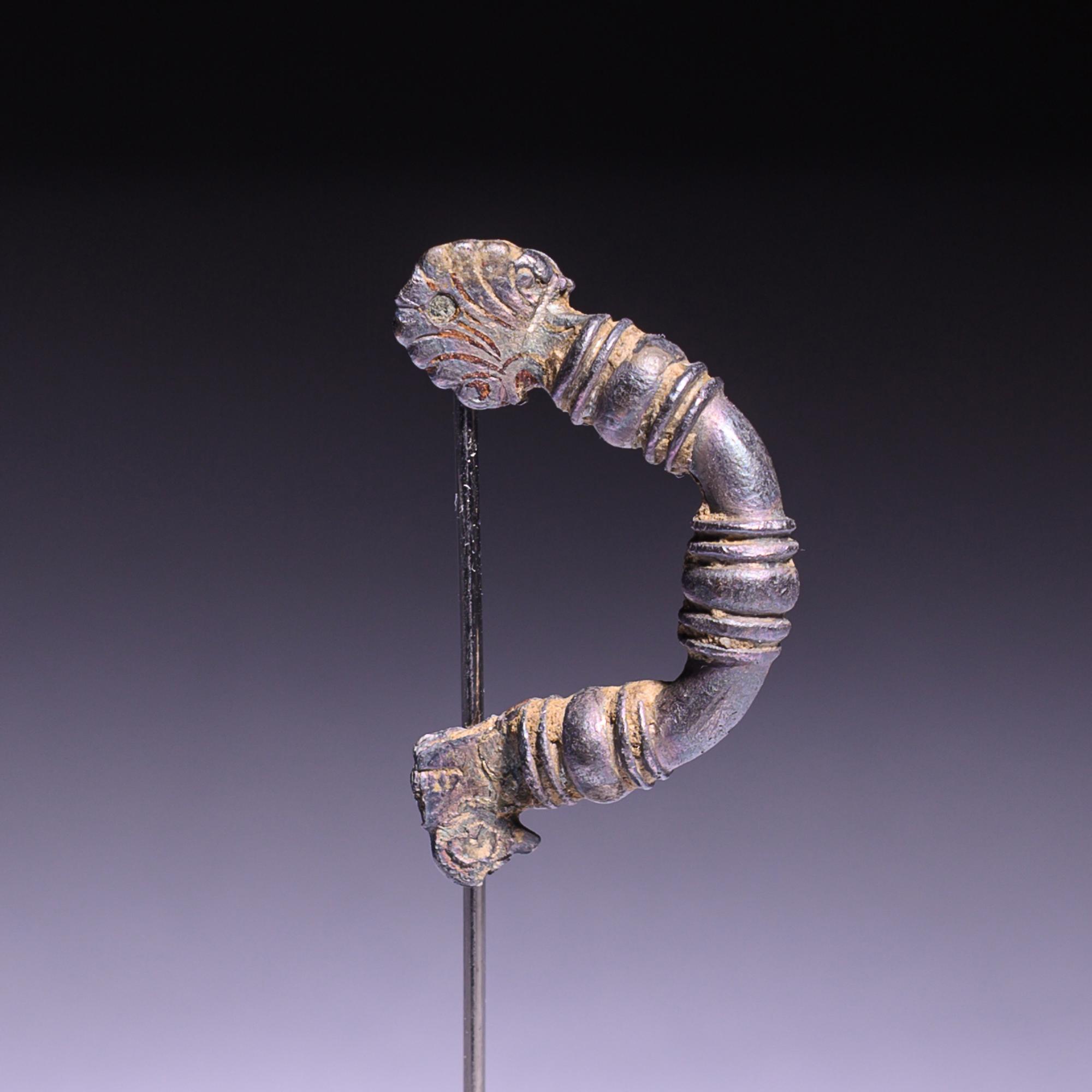 A Greek Bronze Fibula