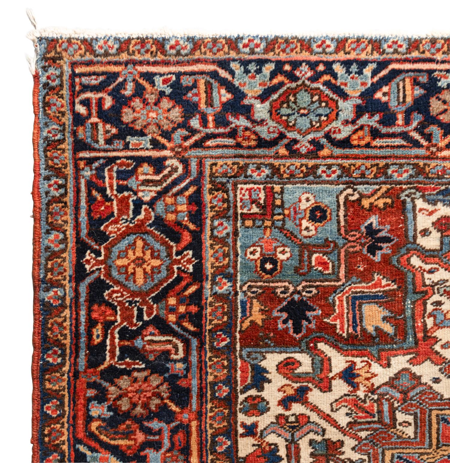 A Heriz Rug