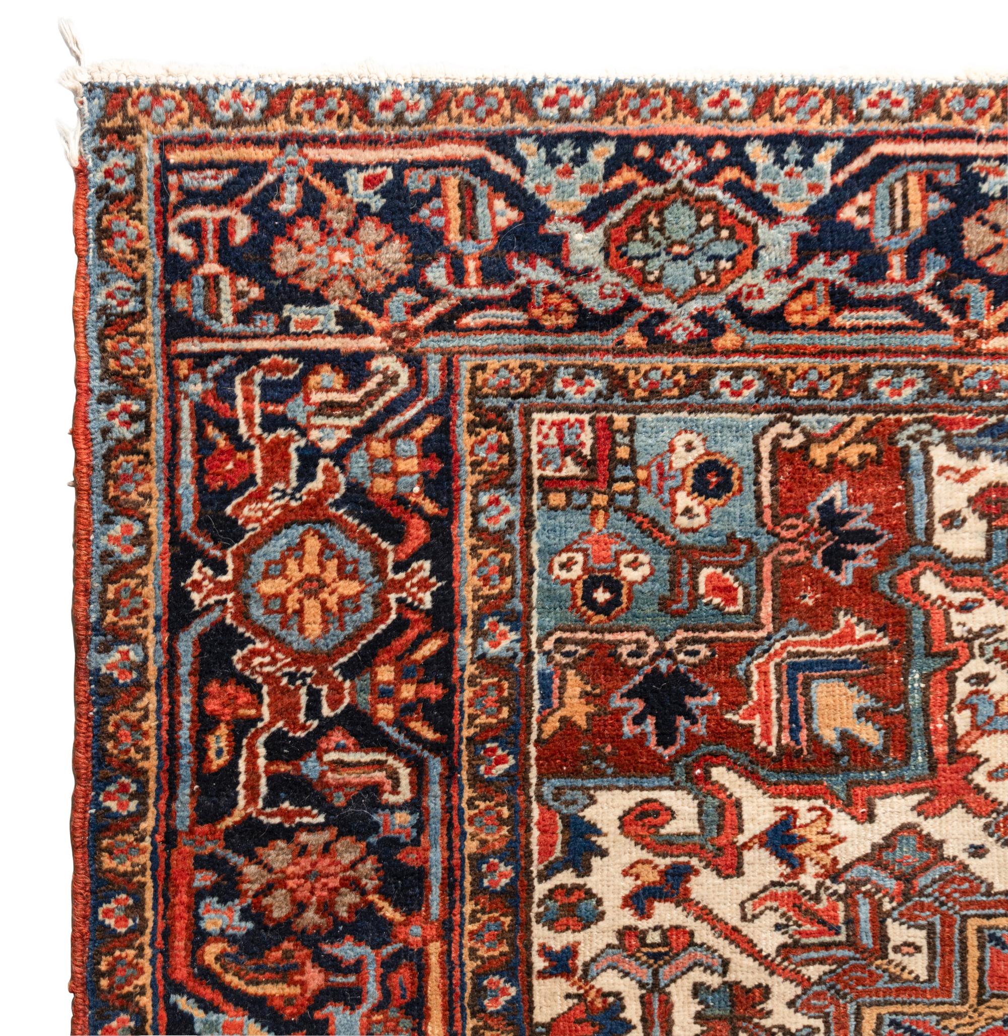 A Heriz Rug