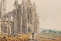 Melrose Abbey, Roxburghshire