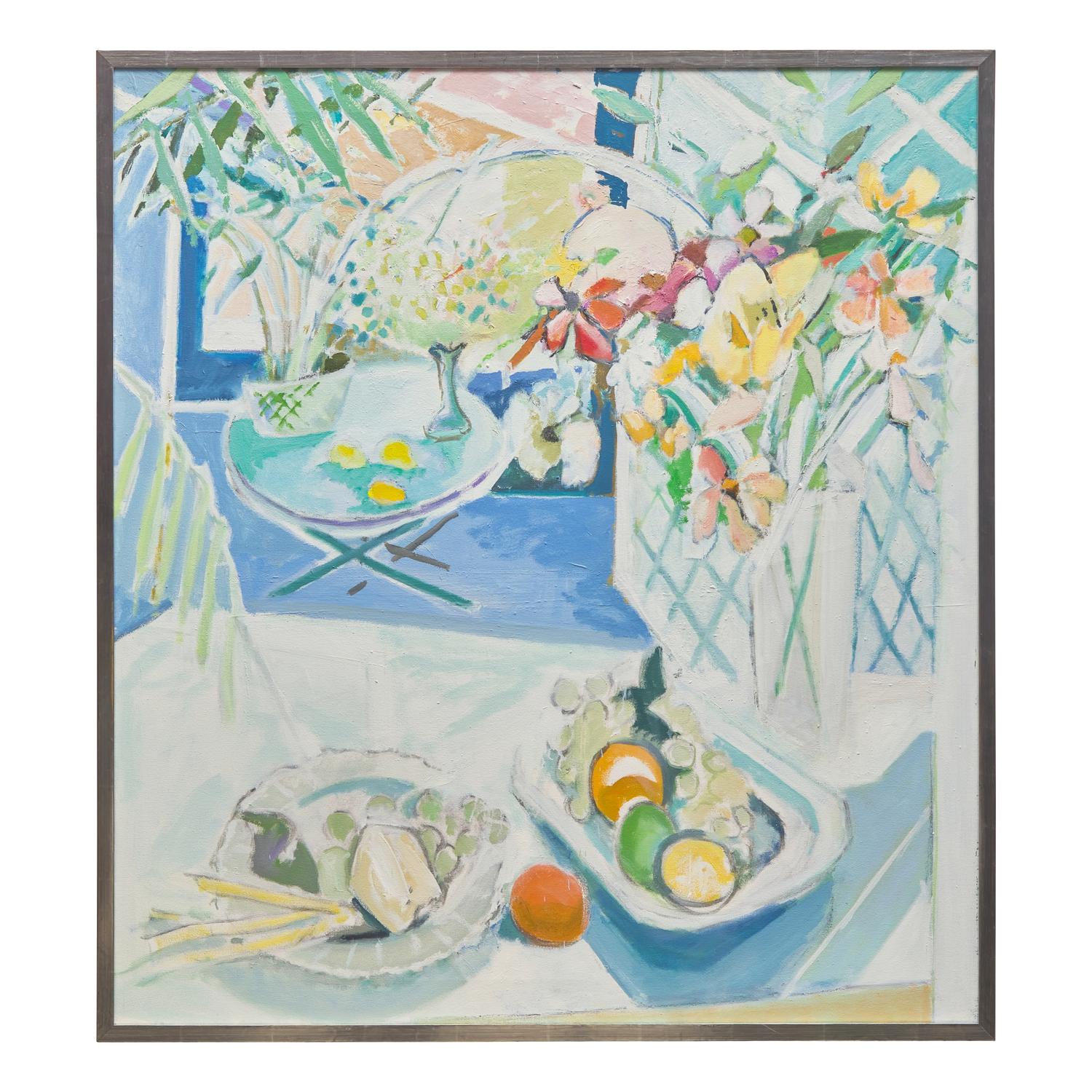 Still Life with Fruit and Flowers, 1989-91
