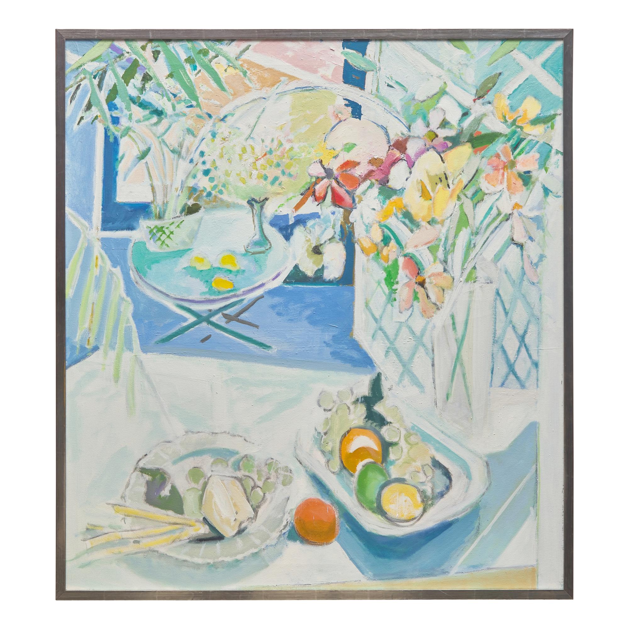 Still Life with Fruit and Flowers, 1989-91