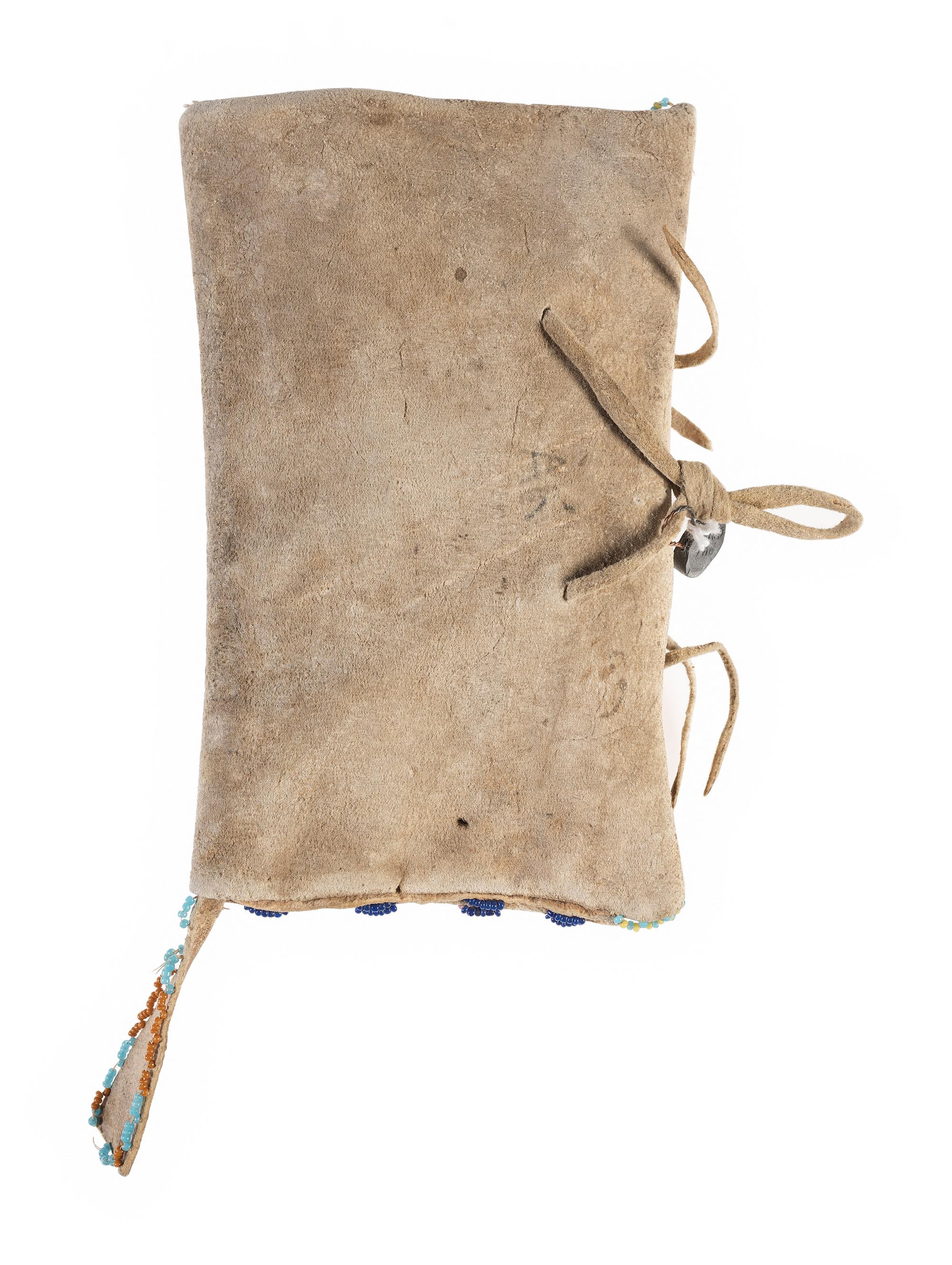Northern Plains Miniature Beaded Hide Possible Bag