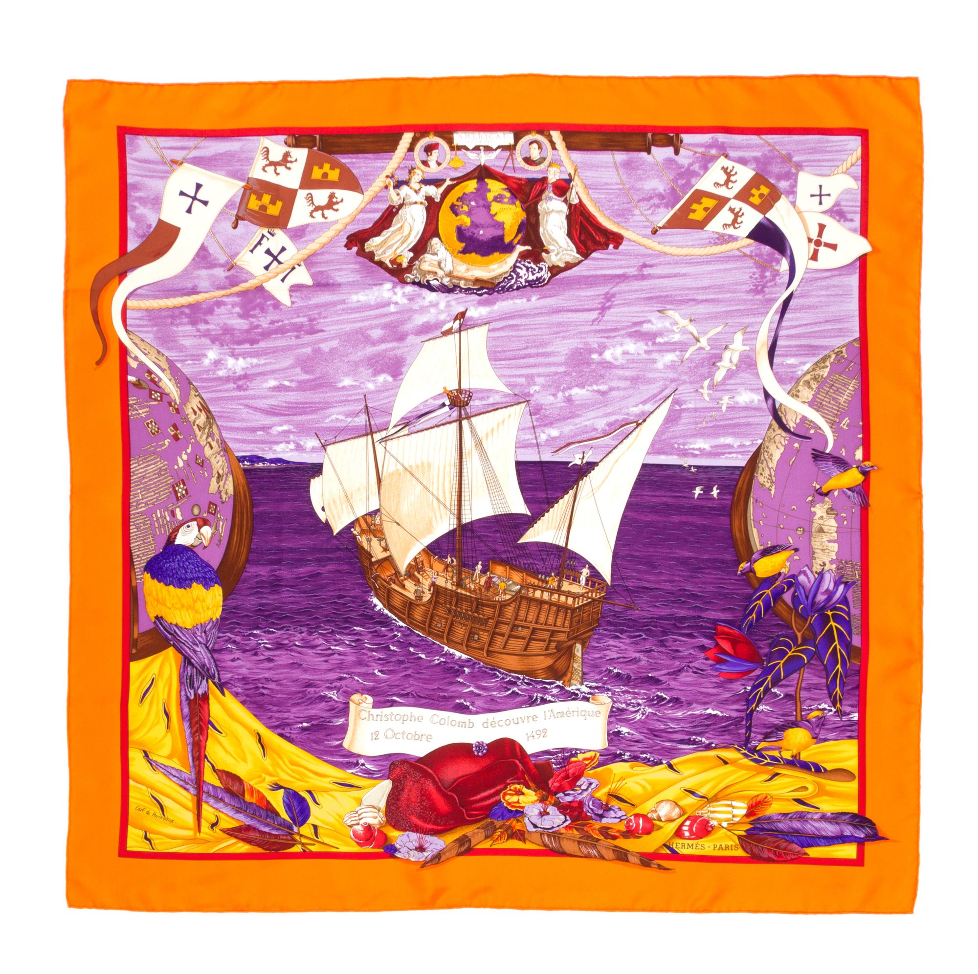 An Hermès 90cm Silk Scarf, 36'' x 36".