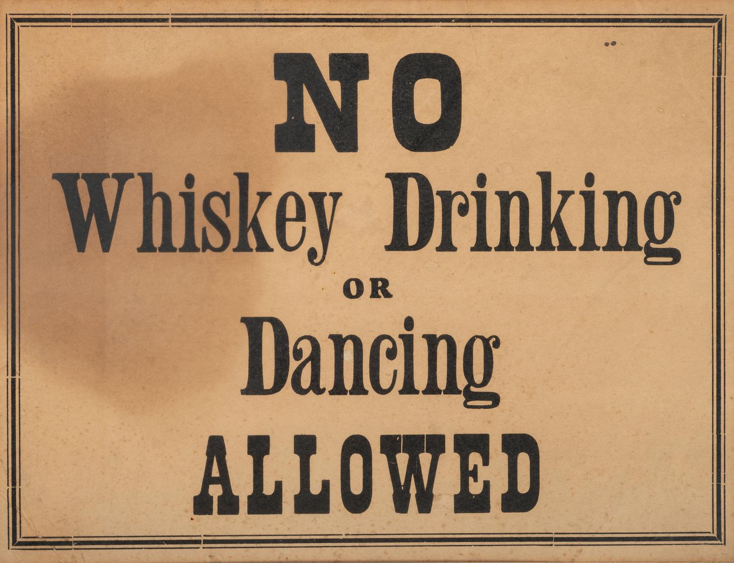 [RULES & REGULATIONS] -- [LODGING]. A group of 4 broadsides outlining rules and regulations and matters related to lodgings and other establishments.