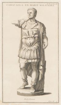 A Set of Six Copperplate Engravings Depicting Greek and Roman Soldiers