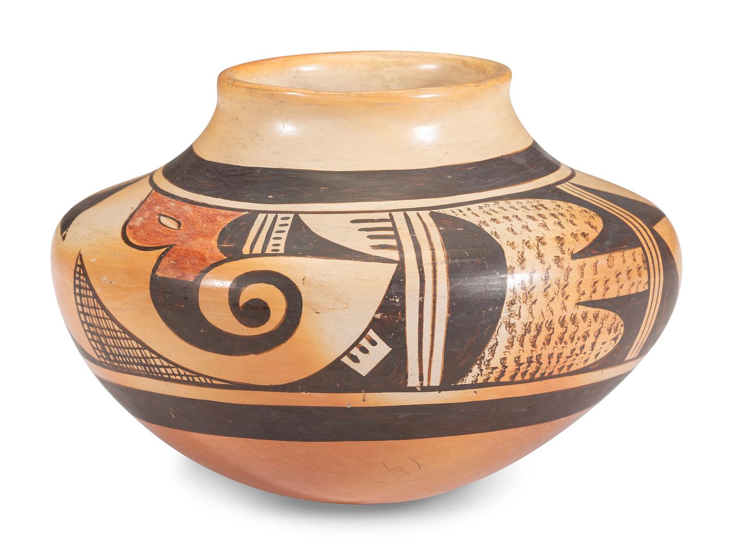 Polychrome Pottery Jar