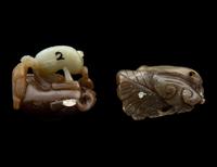 Two Chinese Jade 'Animal' Carvings