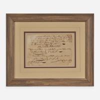[Declaration of Independence] [Delaware] Read, George Autograph Document, signed