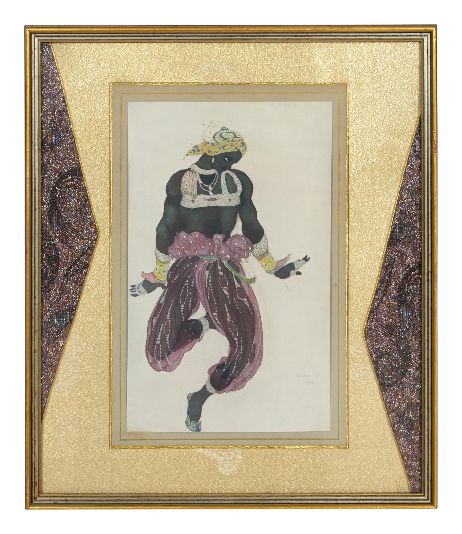 Group of Three Costume Designs for the Ballet Russes