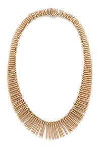 An 18 Karat Yellow Gold Fringe Necklace, UnoAErre,