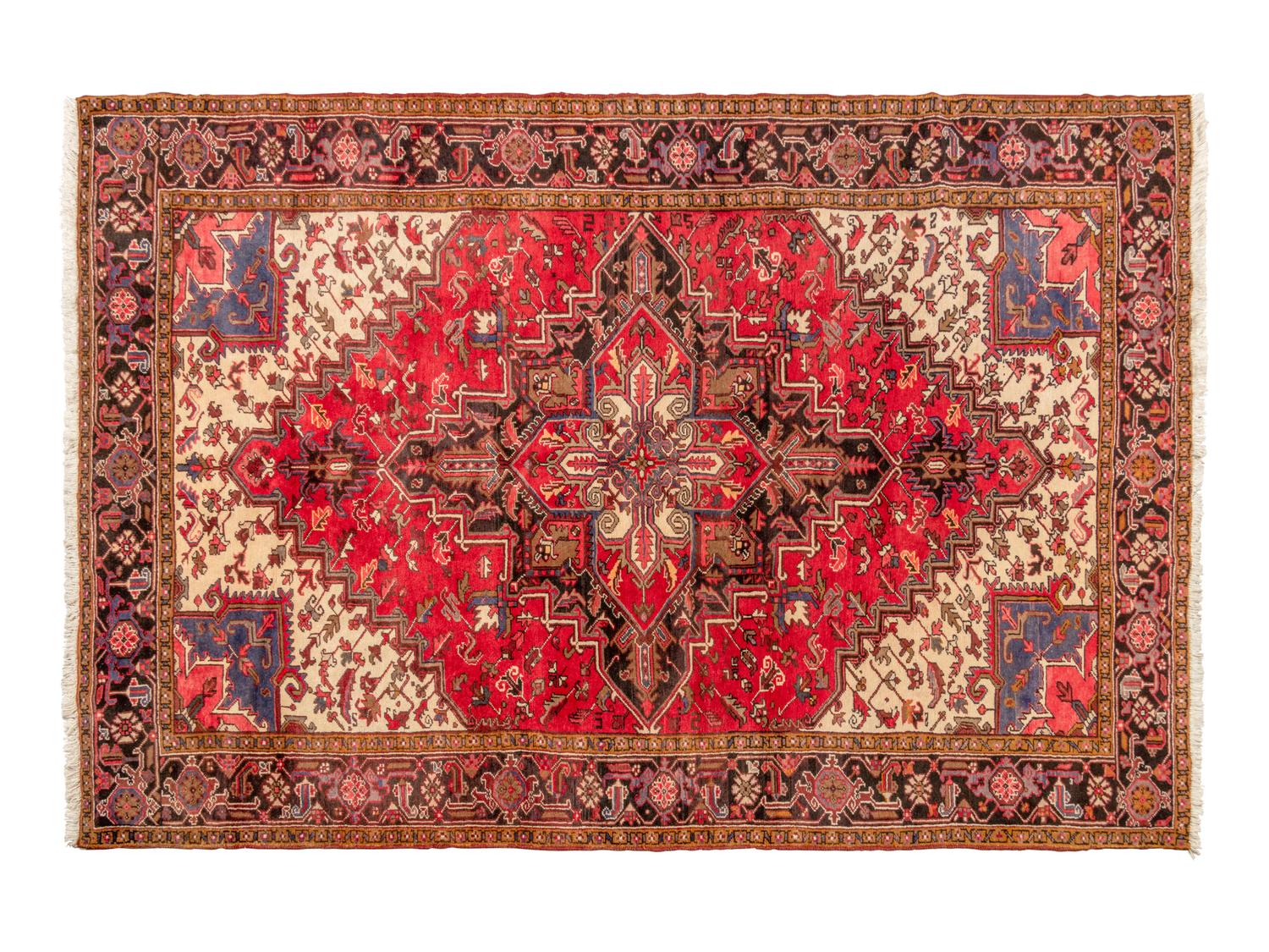 A Heriz Wool Rug
