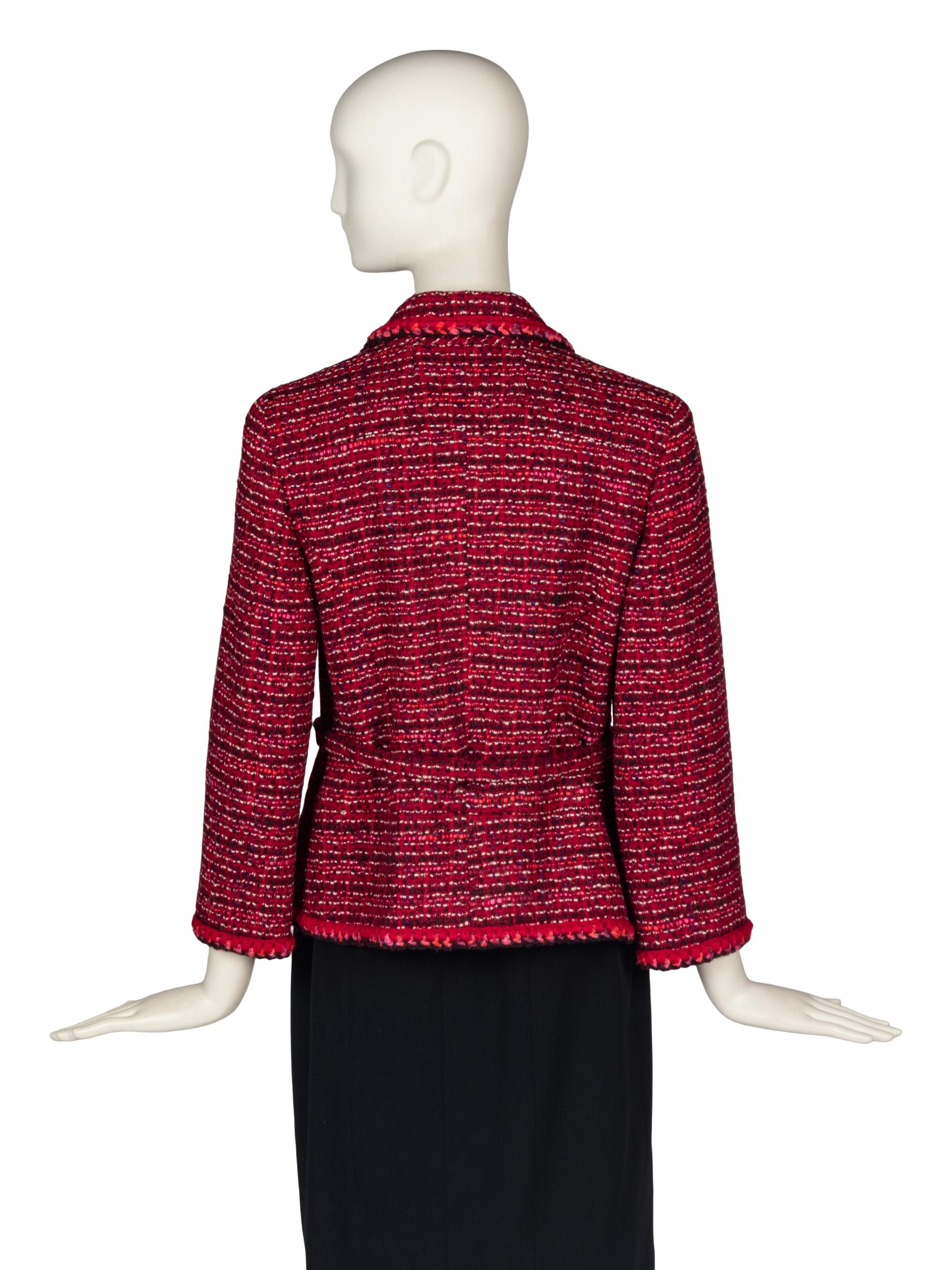 Chanel Tweed Jacket with Belt