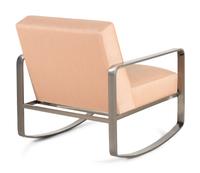 A Contemporary Steel Rocking Chair