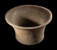 An Canaanite Basalt Bowl