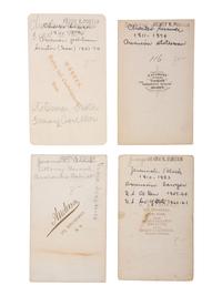 [CIVIL WAR]. 20 CDVs featuring antebellum & war-era politicians and statesmen, including: