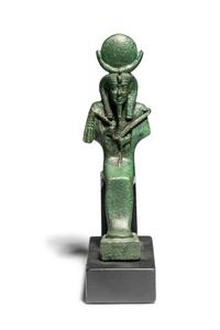 An Egyptian Bronze Osiris-Iah