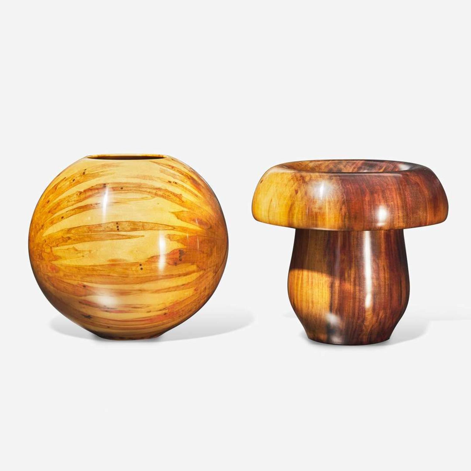 Philip Moulthrop (American, b. 1947) Two Vessels, Georgia, USA, circa 1990s