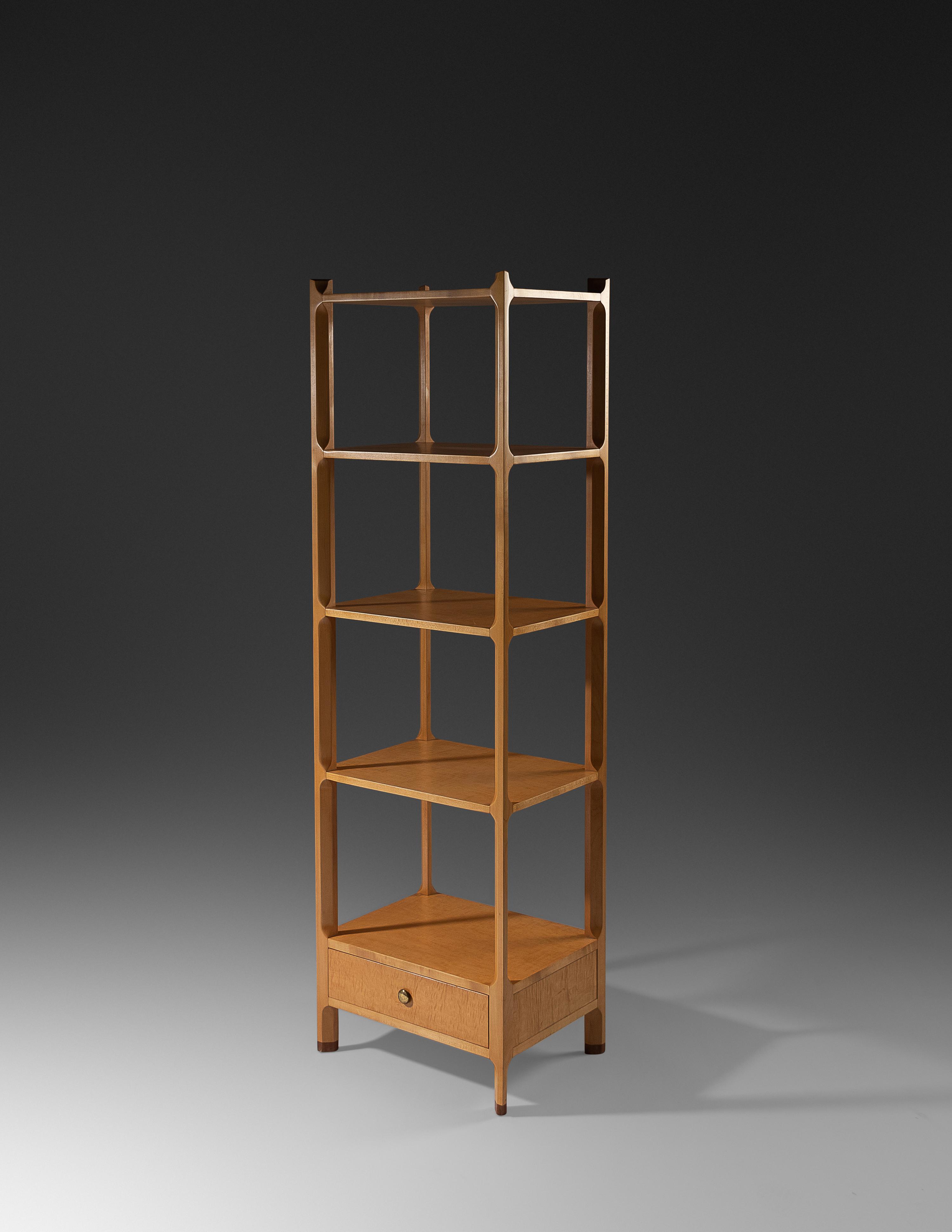Etagere with Drawer, Indiana for Modern, USA