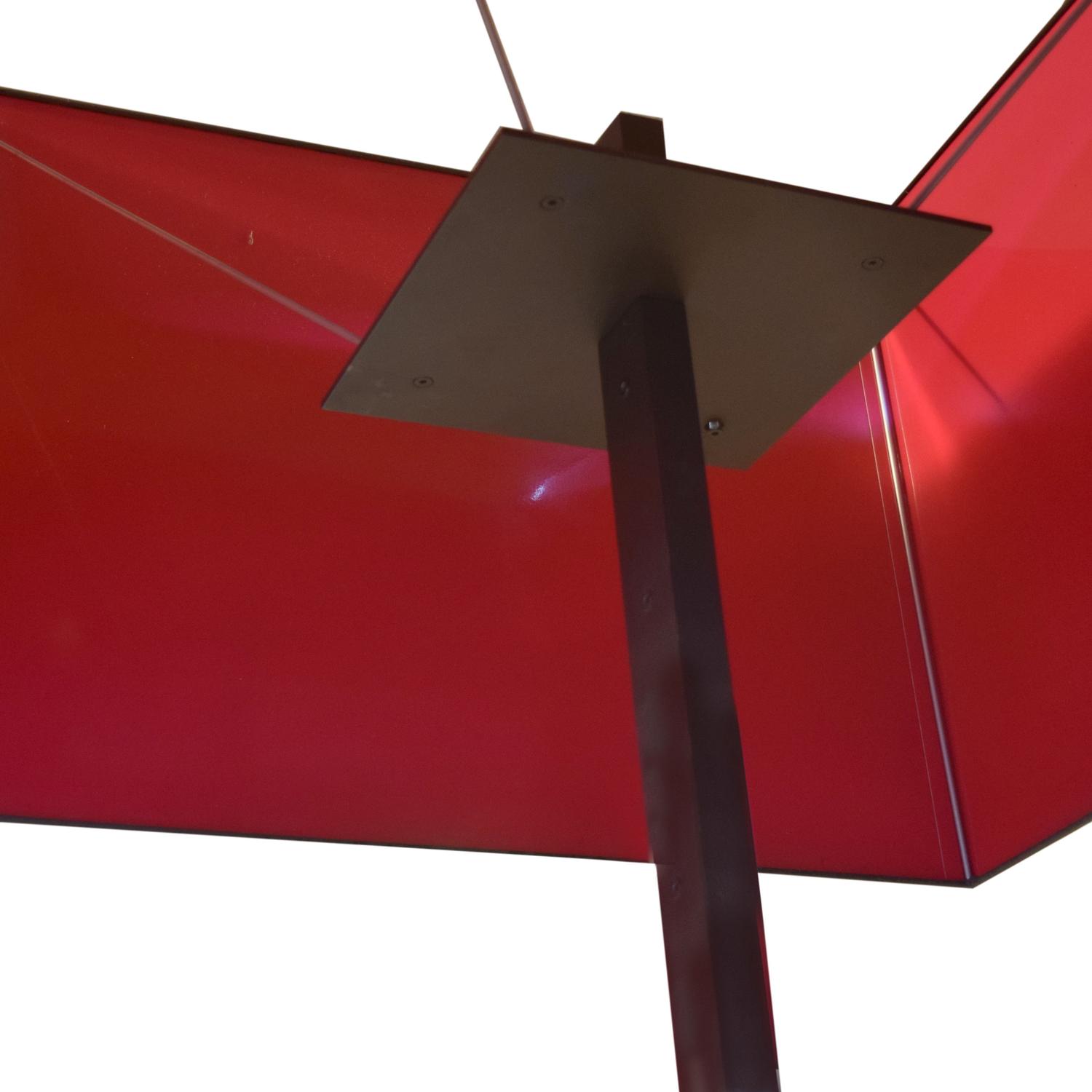 An Oversized Lamp 39" W x 39" D x 102" H — France, 20th Century