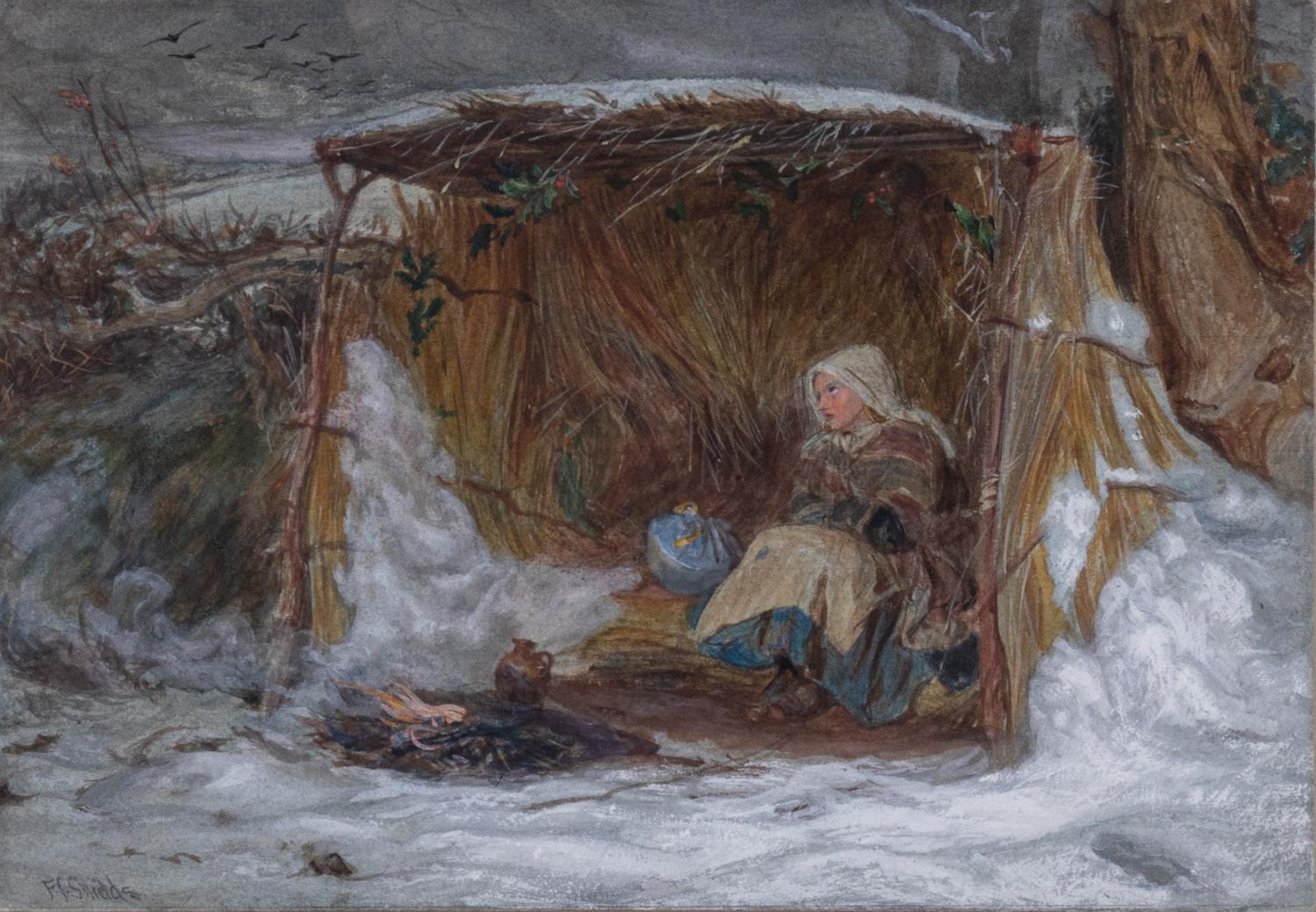 Study for "One of Our Bread Watchers," c. 1865-66