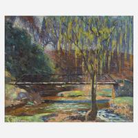 Clarence Raymond Johnson (American, 1894–1981) The Iron Bridge