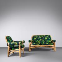 Settee and Lounge Chair, c. 1960
