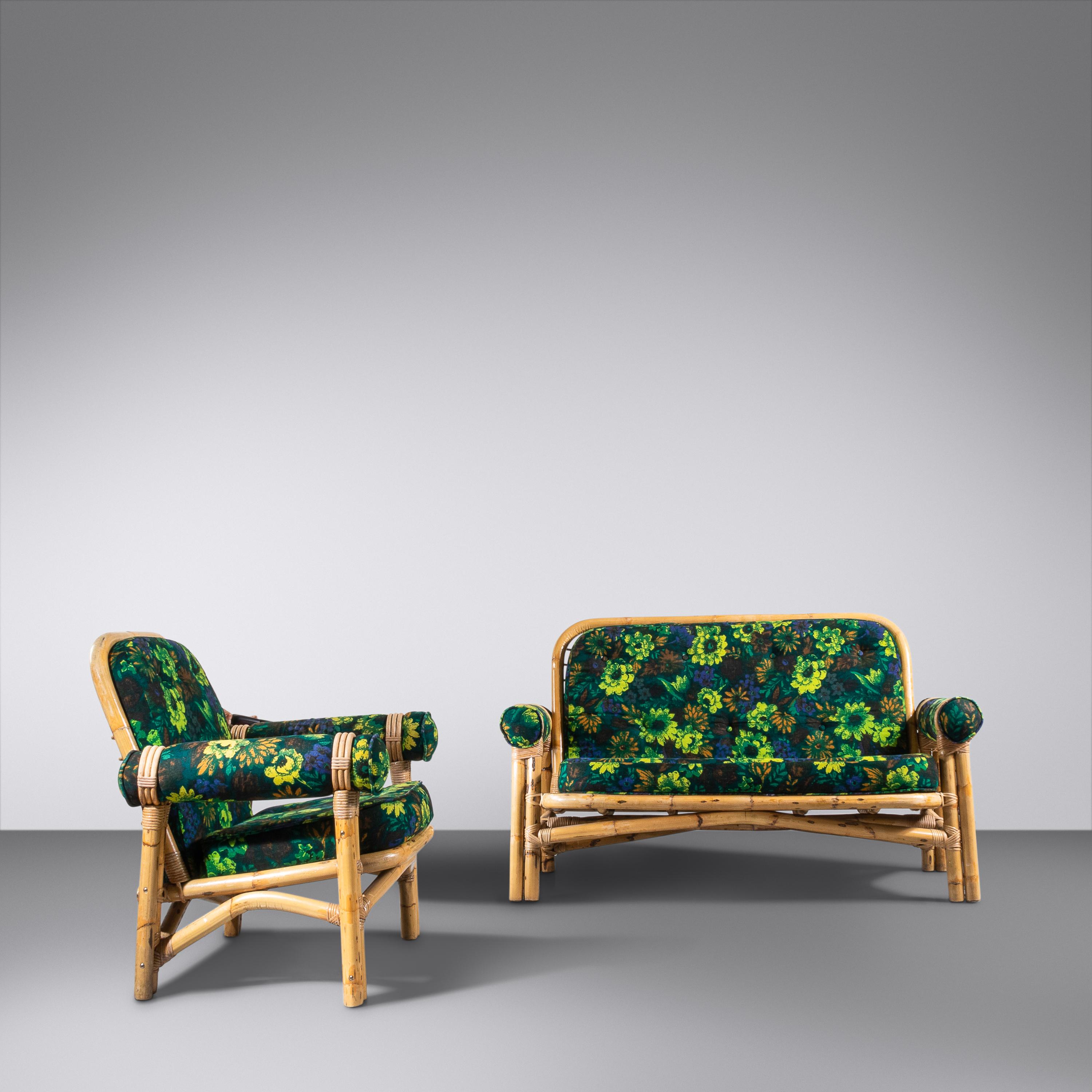 Settee and Lounge Chair, c. 1960