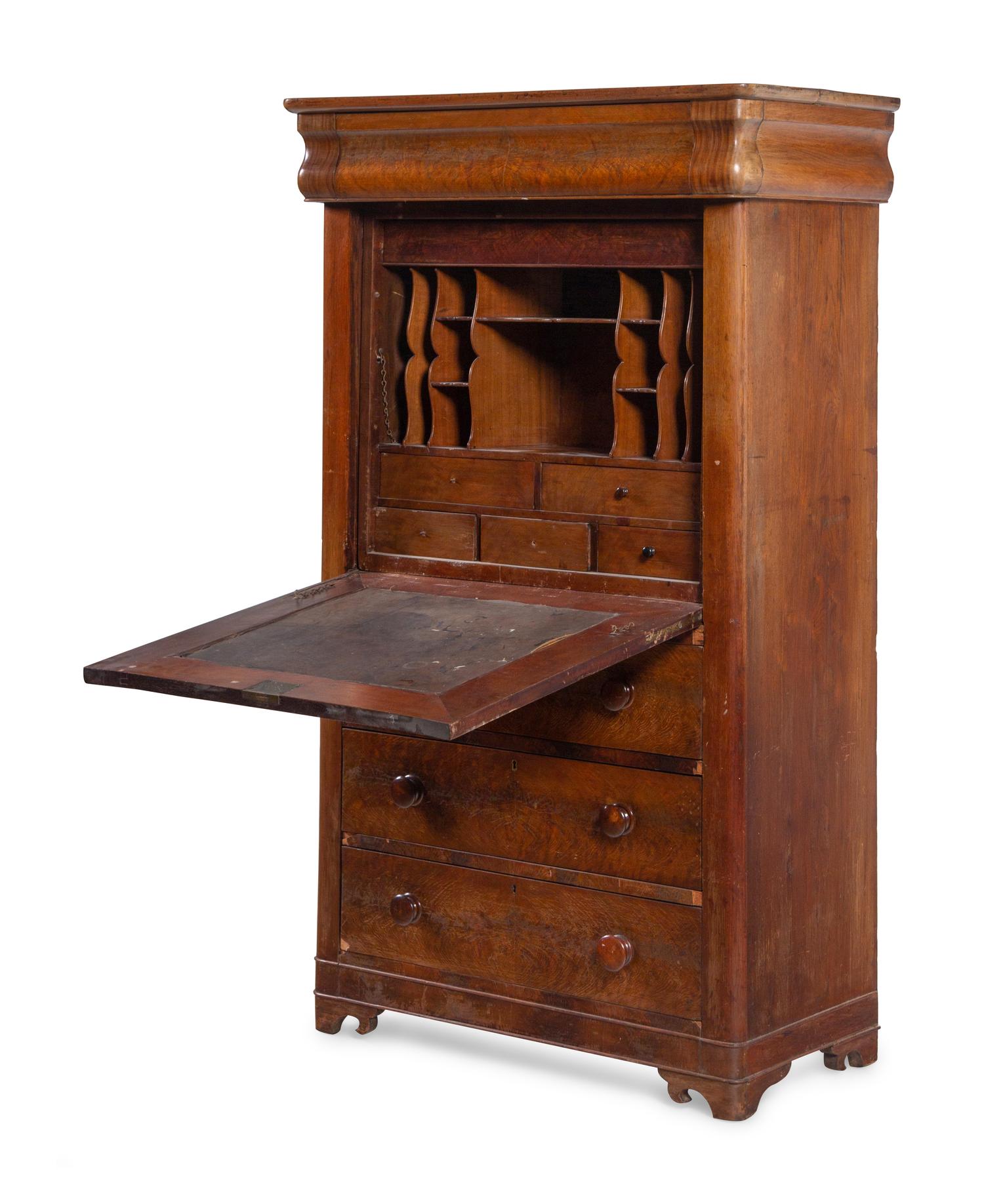 A Classical Mahogany Fall-Front Secretary