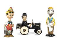 Three Marx Tin Lithograph Windup Toys