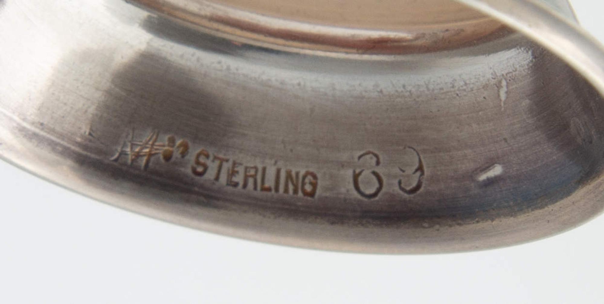 A Set of Six American Silver Demitasse Cups