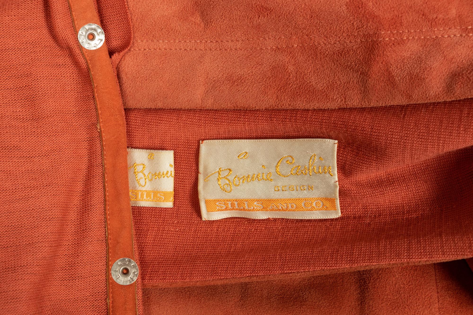 Bonnie Cashin Dress, Jacket, Pattern, and Copy of Sketch, 1960s
