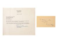 [SOCIAL REFORMERS]. Autographs from labor advocates and other social reformers, comprising: