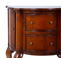 An Italian Walnut Commodino